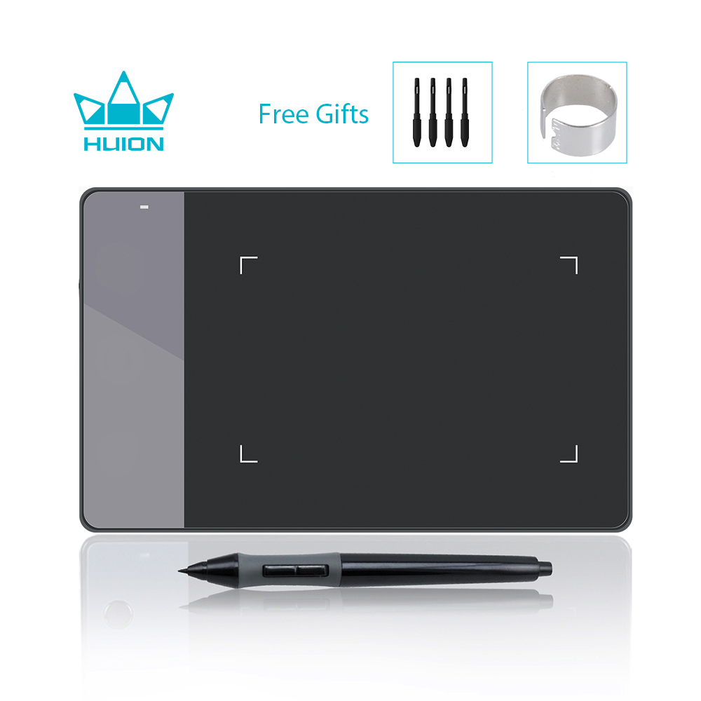 Drawing Pad Signature - HUION 420 mesa digilitalizadora 4x2 Polegada