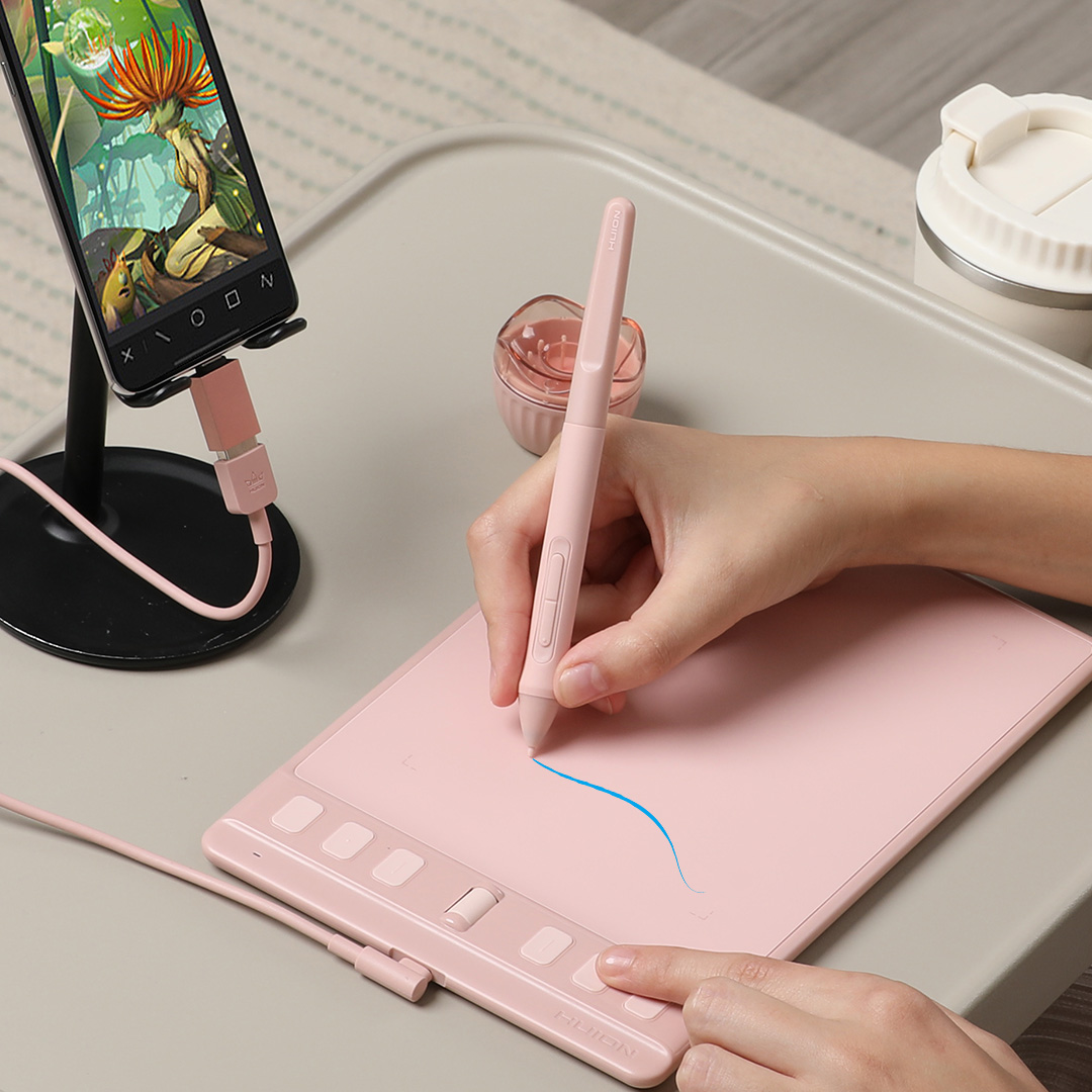 Drawing Pad Signature - Tablet Gráfico Digital USB para Desenho