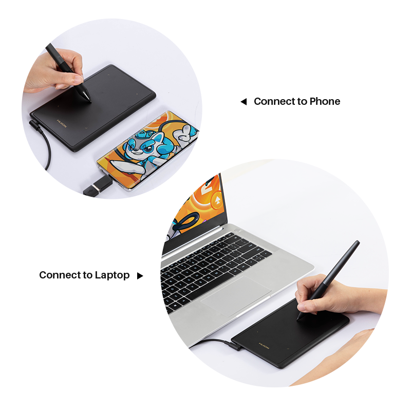 Huion-H420X Tablet gráfico ult - Drawing Pad Signature avaliação e preço